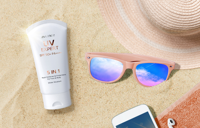 อาวียองซ์ ยูวี เอกซ์เพิร์ท 5 อิน 1 เอส พี เอฟ 50+ พีเอ ++++