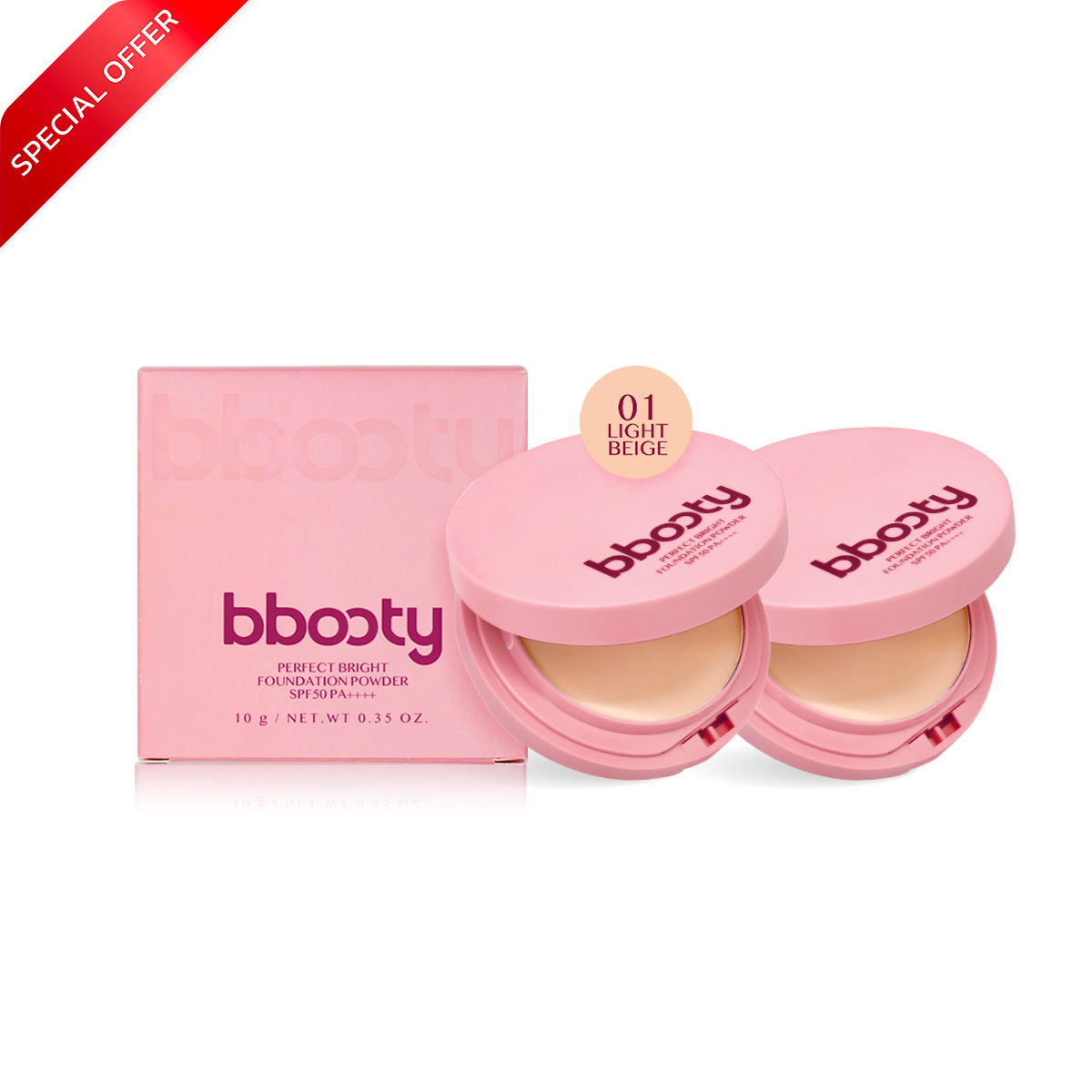 โปรโมชั่น : Bbooty Perfect Bright Foundation Powder