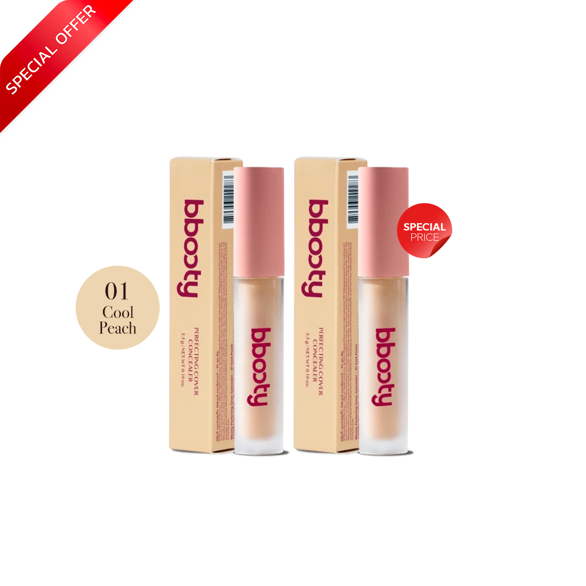 โปรโมชั่น : Bbooty perfecting cover concealer